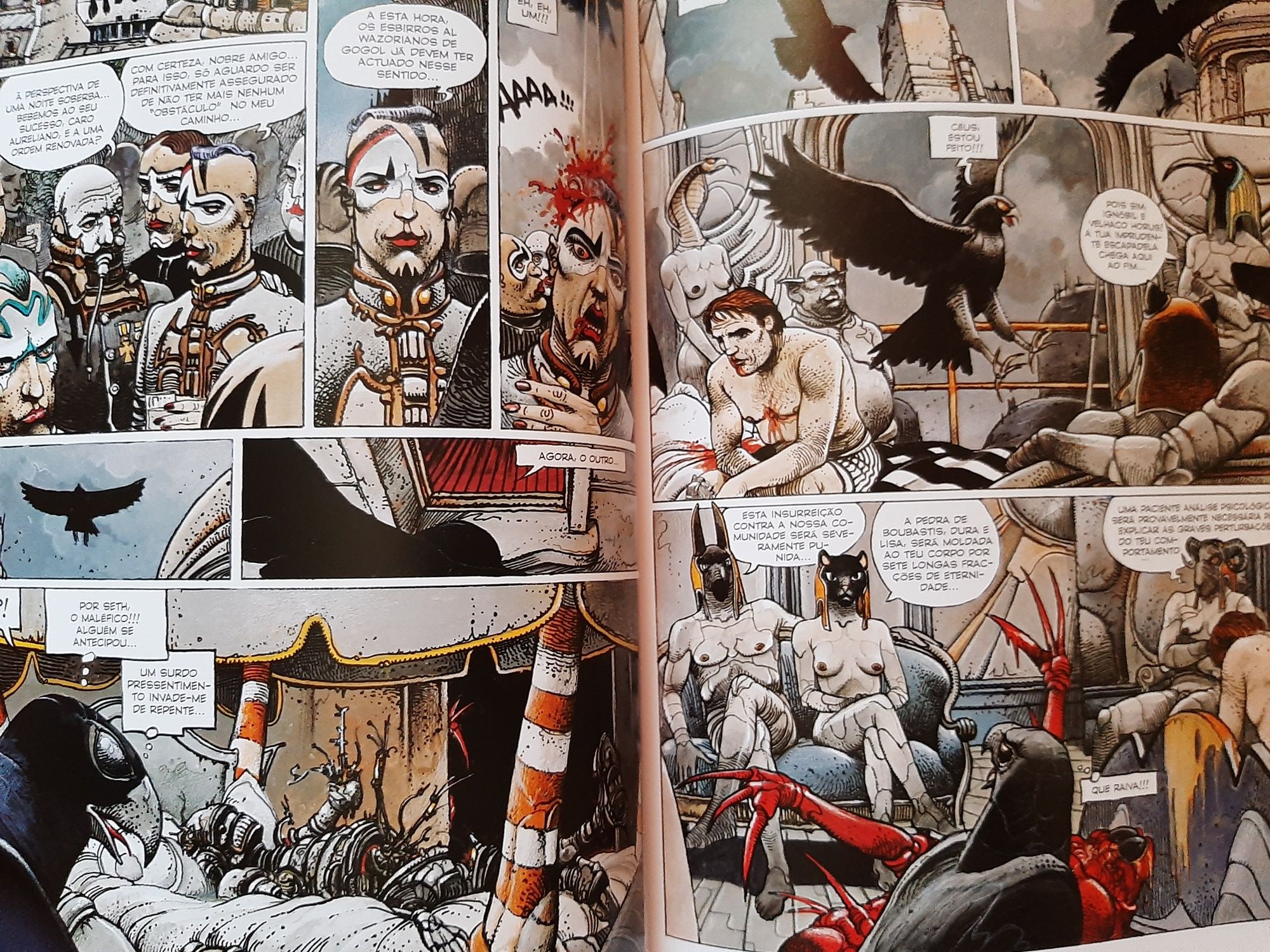 BD Enki Bilal, A feira dos imortais, o sono do monstro