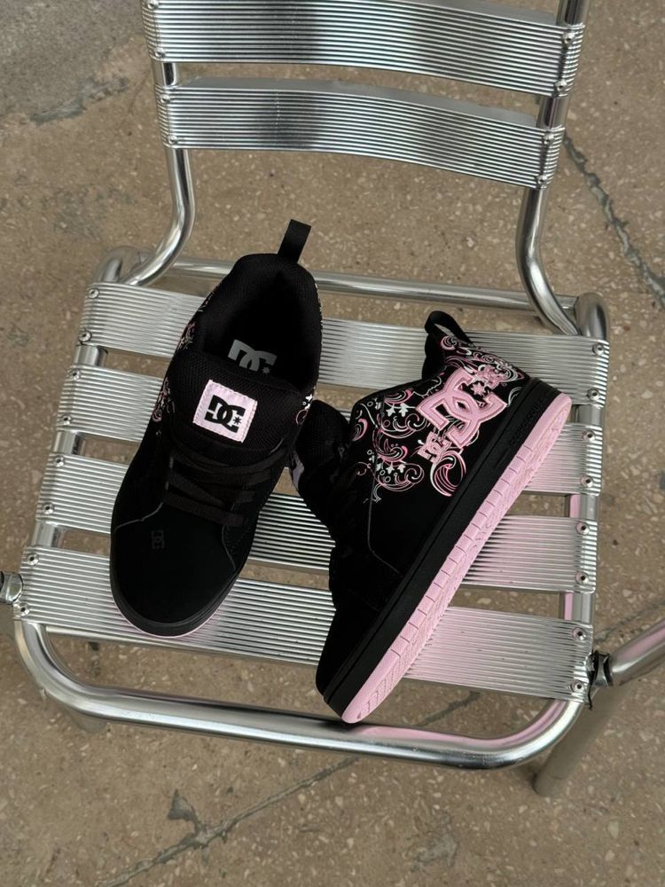 Кросівки DC Court Graffik x Black Sabbath Pink