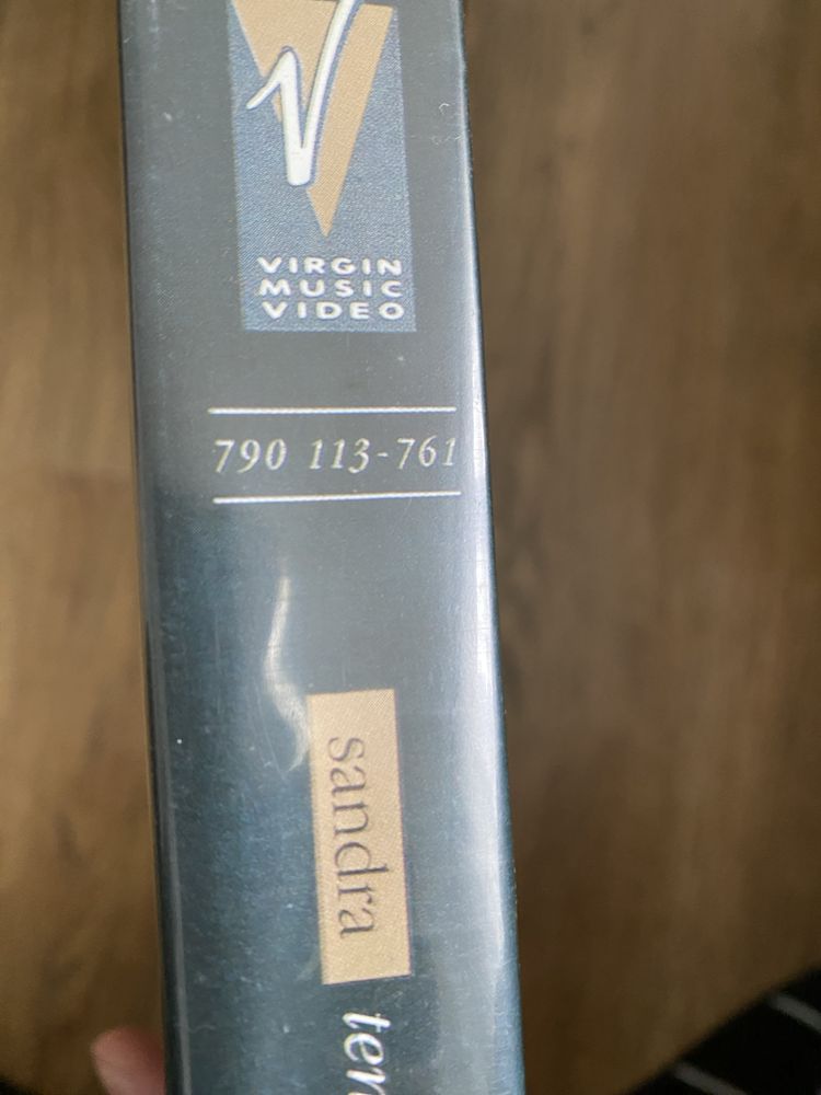 Sandra ten on one (the singles) kaseta vhs