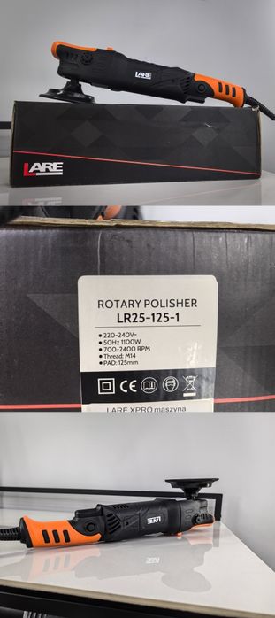 Maszyna polerska rotactyjna LARE XPRO LR25-125-1