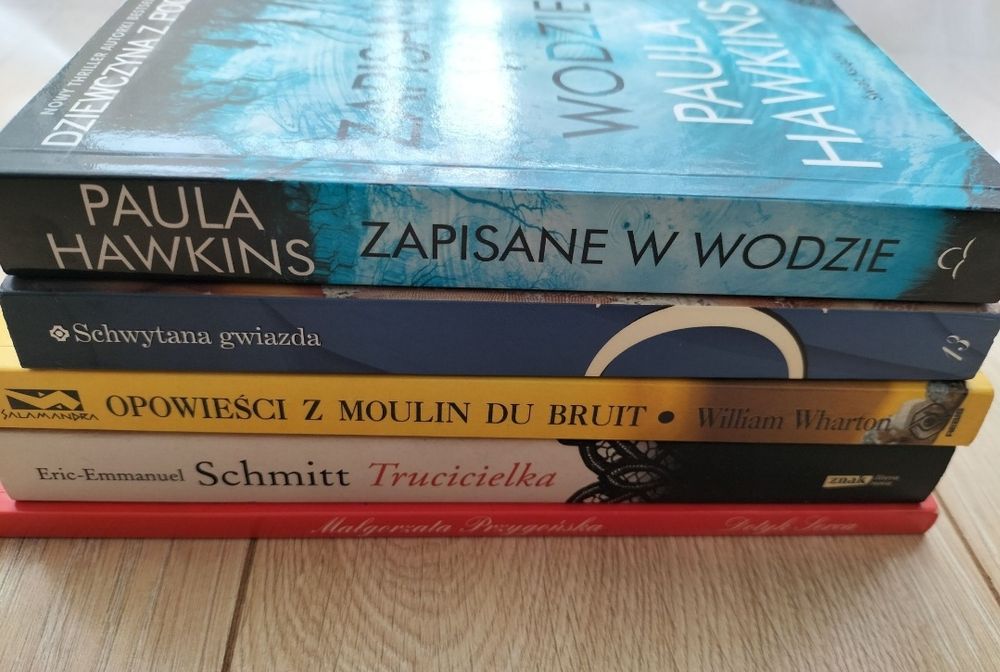 Zestaw książek 5 sztuk