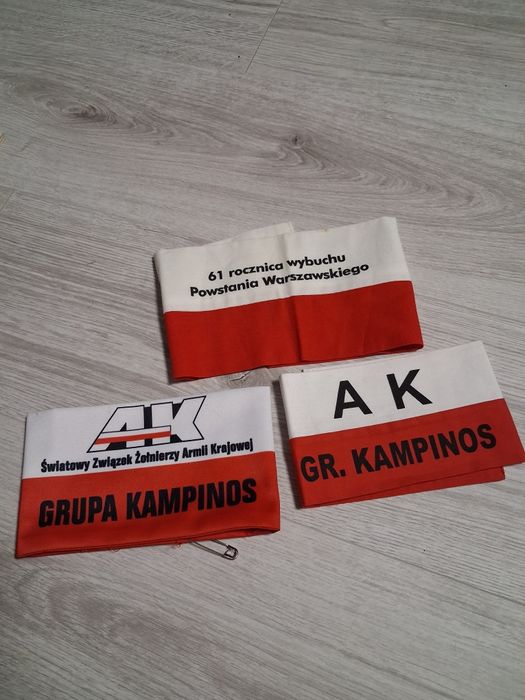 Ak grupa Kampinos opaski powstańcze