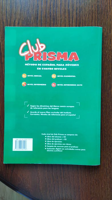 Club Prisma A2 + CD podręcznik hiszpański