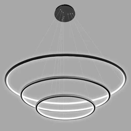 Lampa wisząca LED | okręgi | Φ80 | czarna | Altavola Design | Okazja