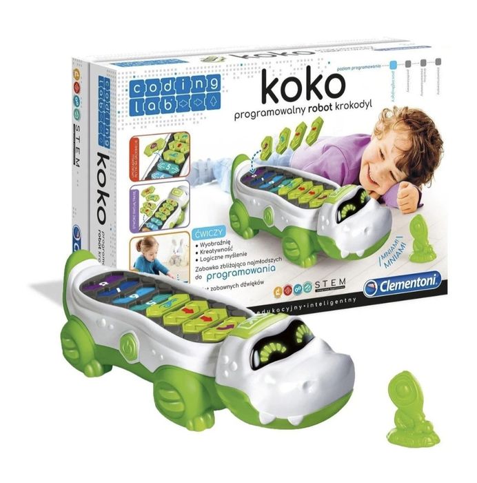 Koko programowalny robot krolodyl
