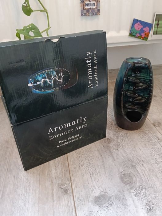 Kominek kaskadowy aromatly na kadzidło