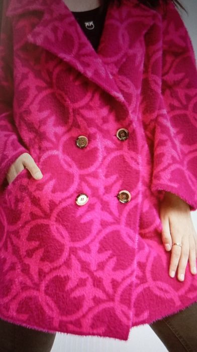 Pinko toro XL płaszcz oversize