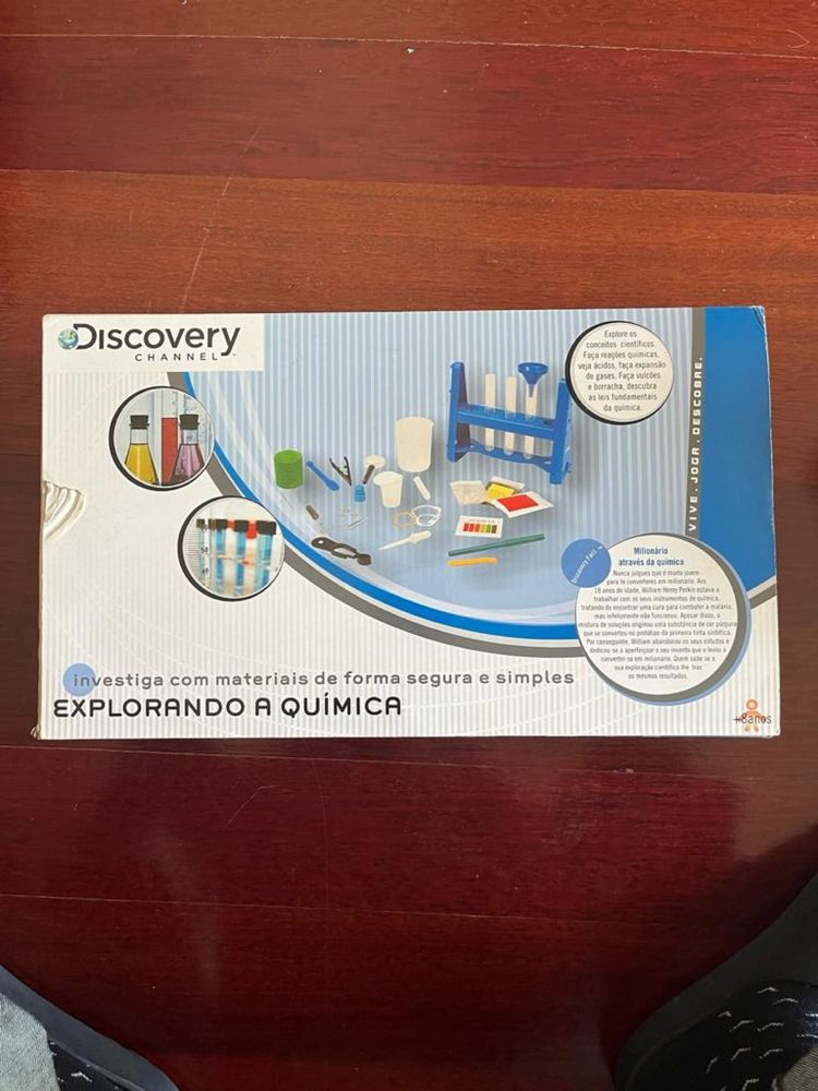 Jogo educativo Kit de química novo marca Discovery