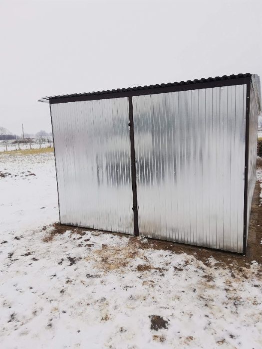 Hala Mobilna Schowek Blaszany Standard 3x5 ocynkowany