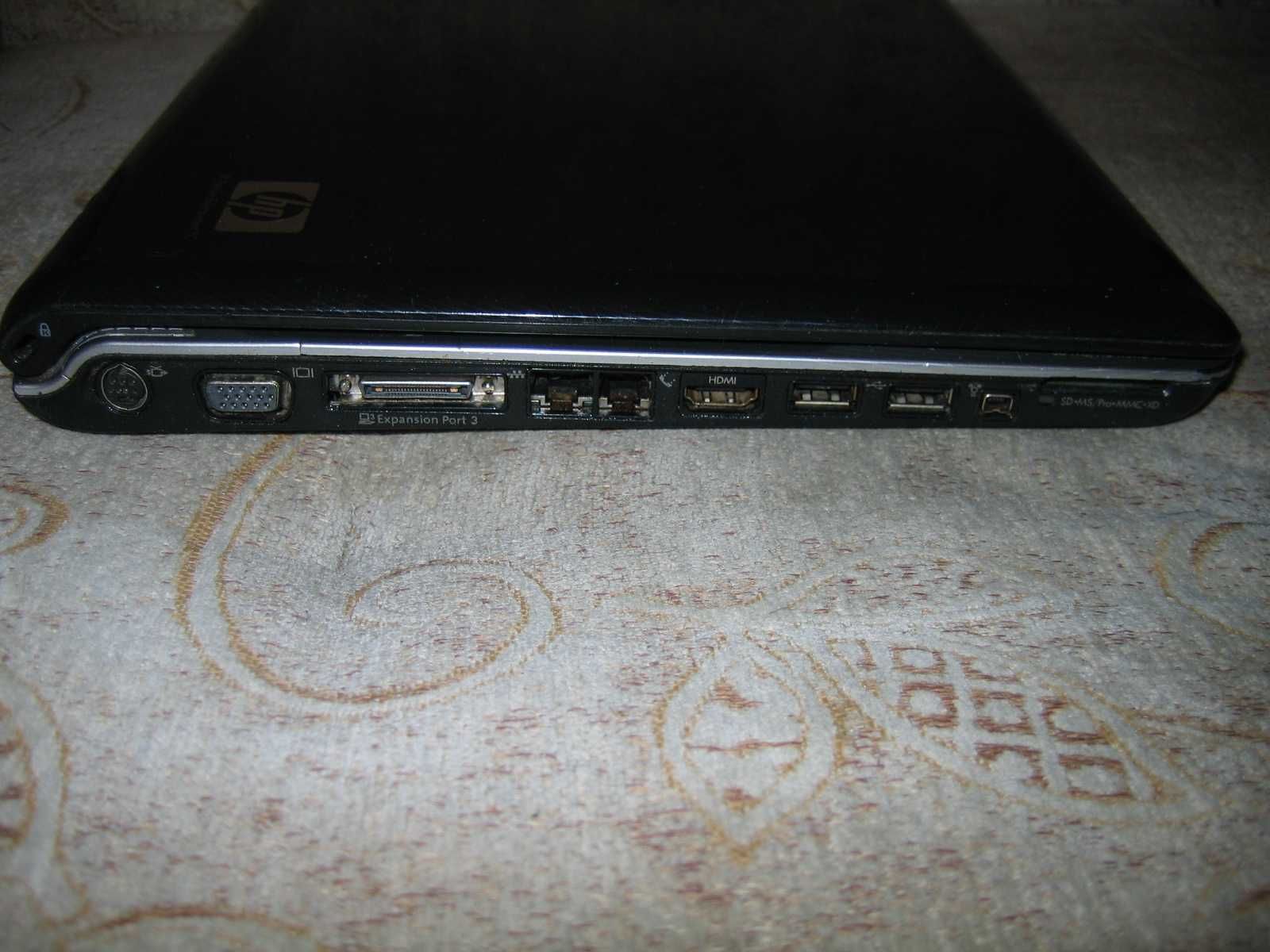 Laptop HP DV6807EF Intel Dual 1,73GHz NVIDIA 15,4" sprawny, niekompl.