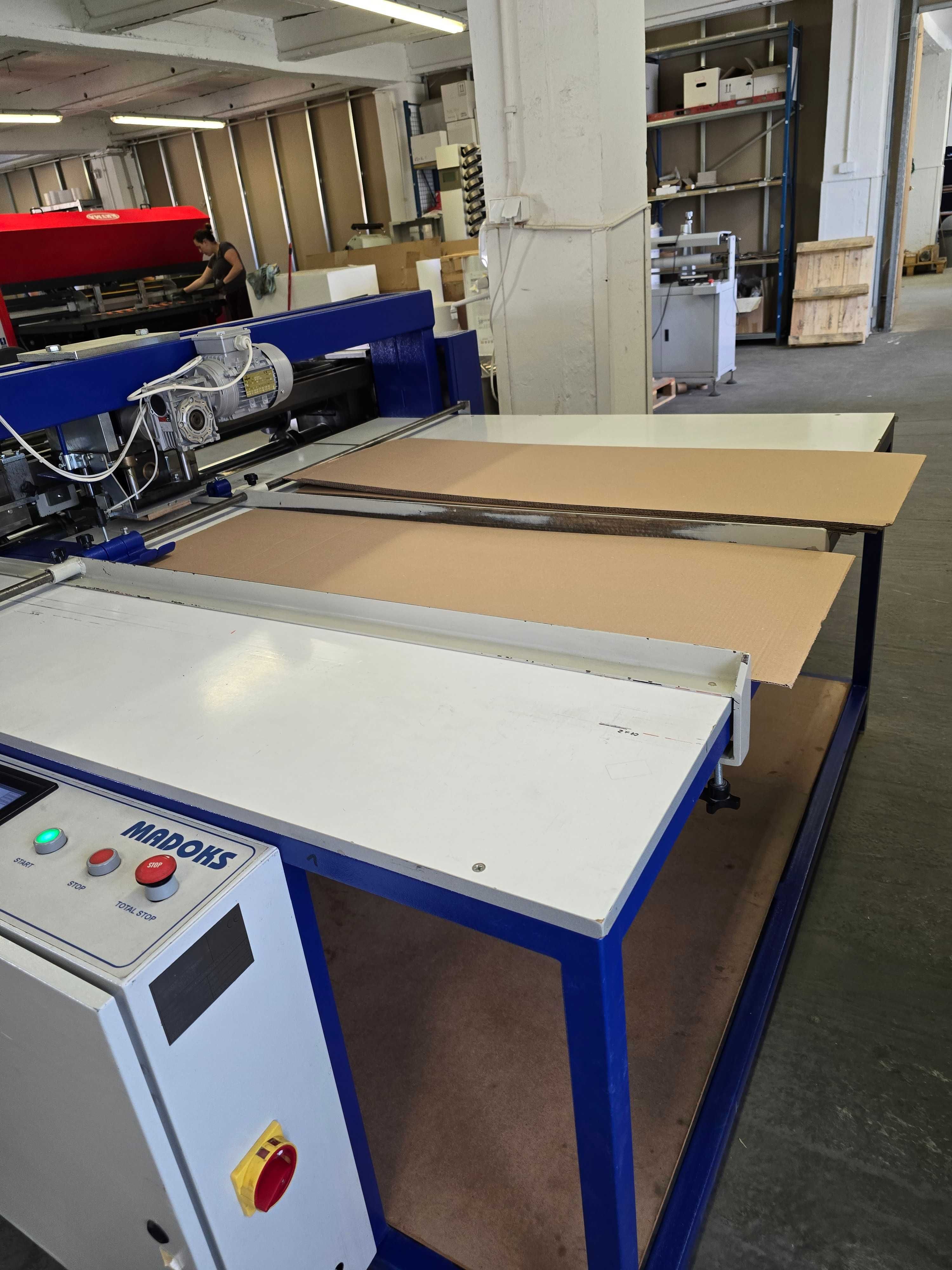 Maszyna do produkcji pudeł klapowych, kartonów - KBS/R-1250