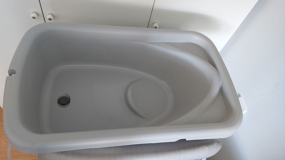 Banheira com trocador chicco