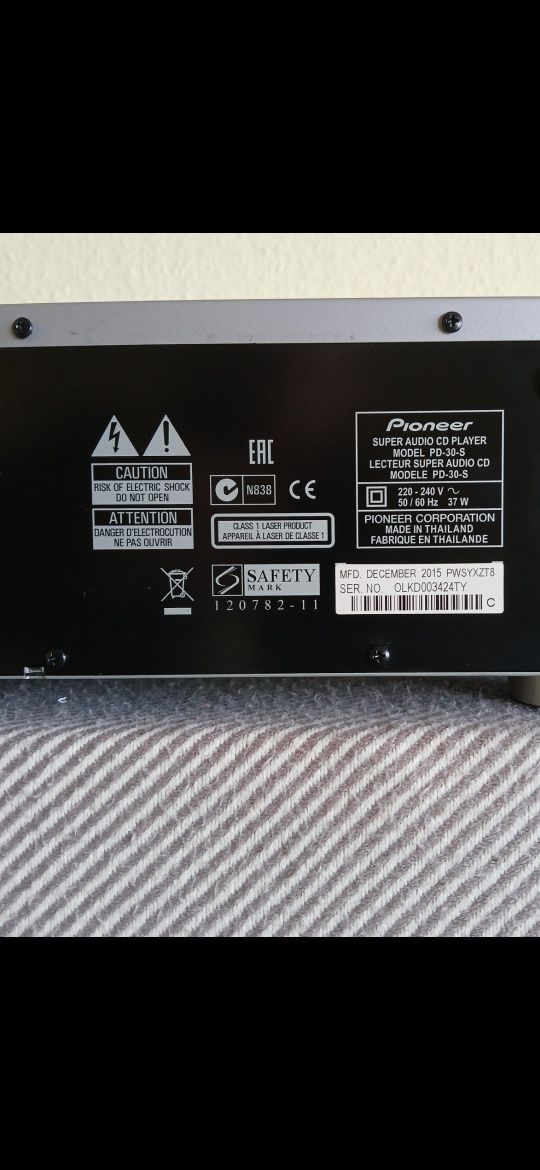 Pioneer PD 30-S ,CD&SACD плеер !