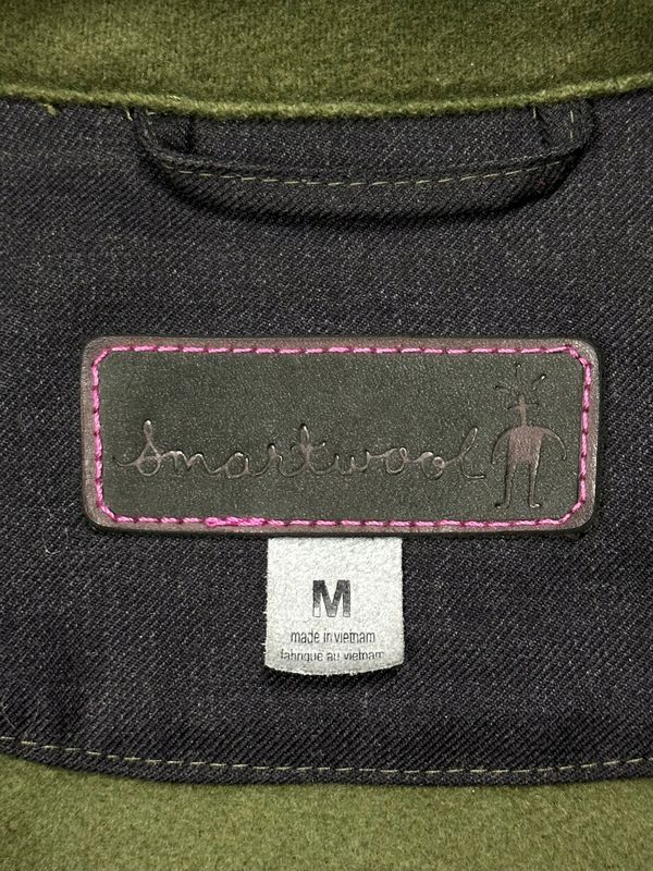 Smartwool Wełniana Kurtka Damska Merino Wool Khaki r. M