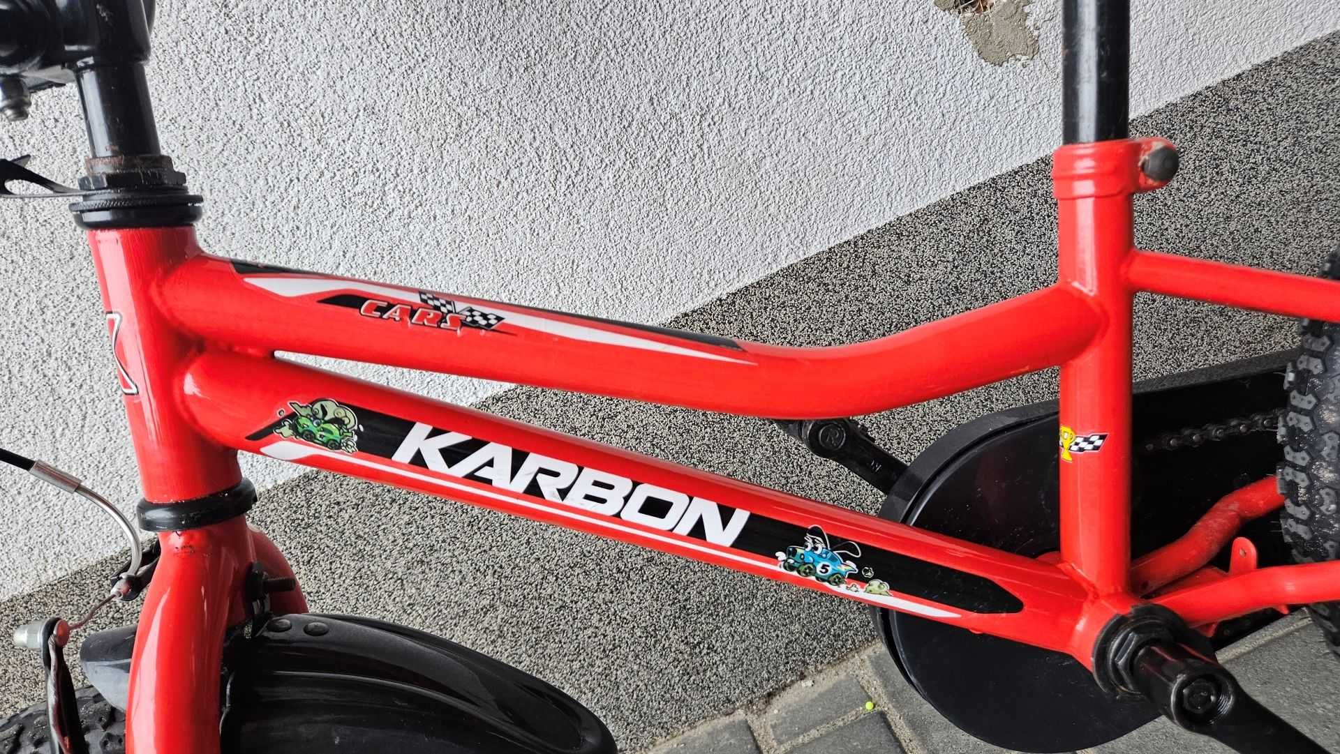 Solidny rower Karbon dla dziecka 3-6 lat