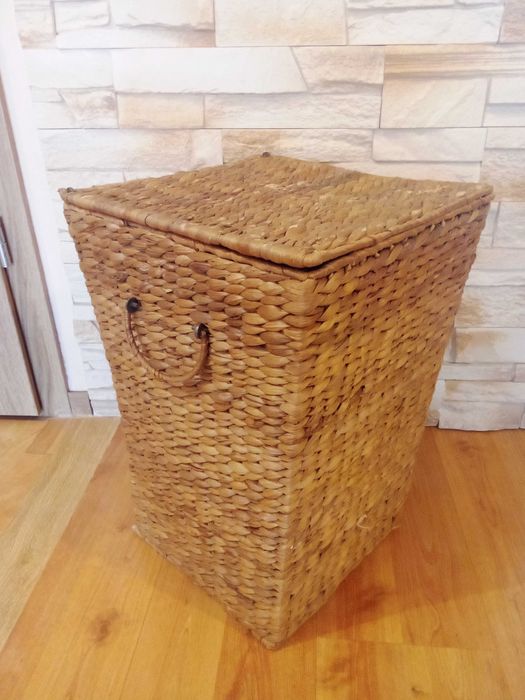 kosz wiklinowy kosz na brudną bieliznę kosz na pranie koszyk