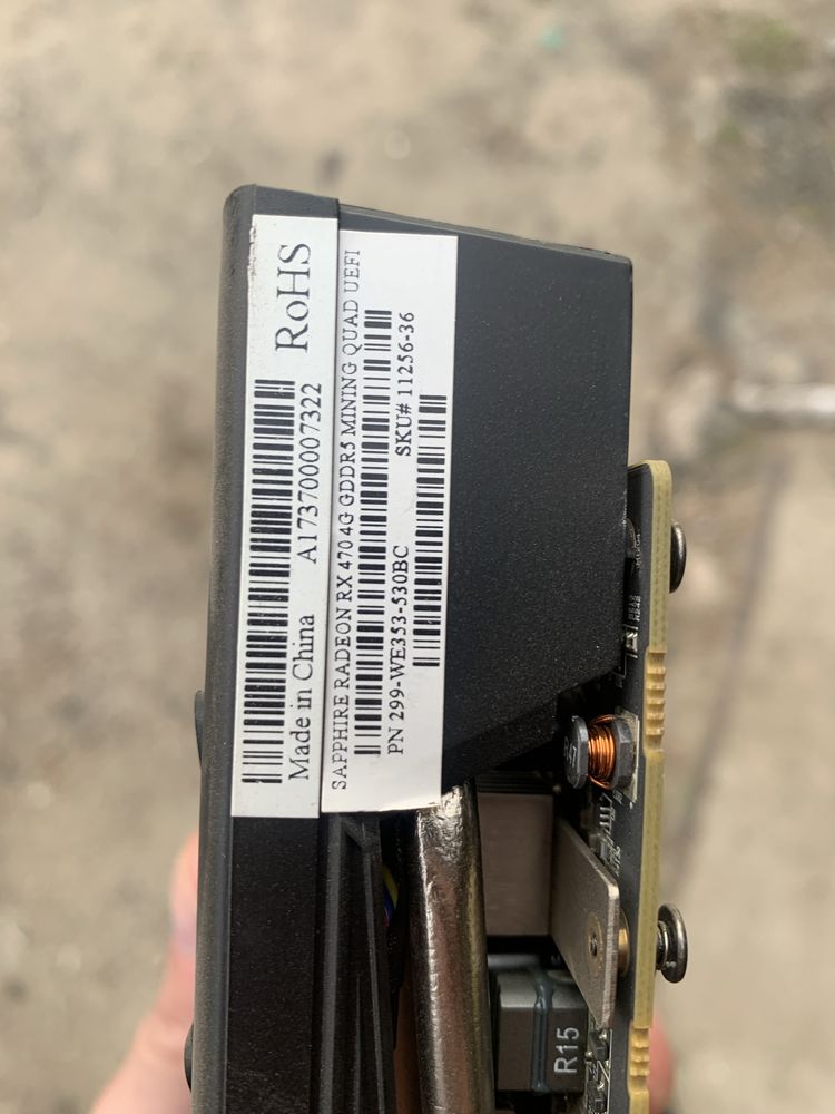 AMD Radeon RX470 4gb mining quad/ rx570 gaming 4gb