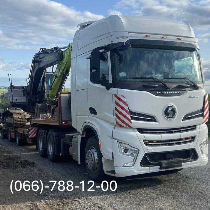 Перевезення на площадці, трал — доставка техніки, металу, конструкцій