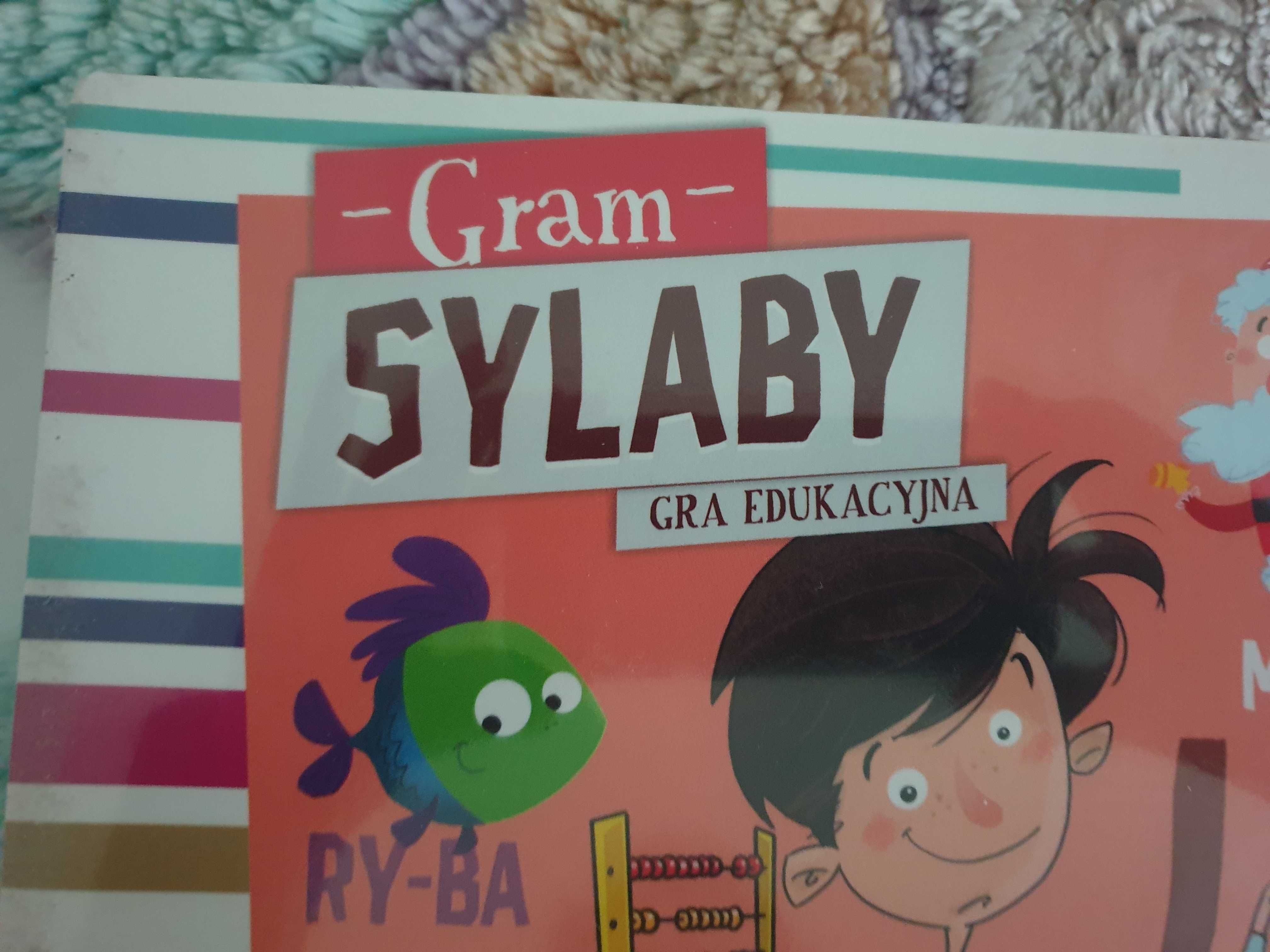 Gra edukacyjna Sylaby Nowa! w folii