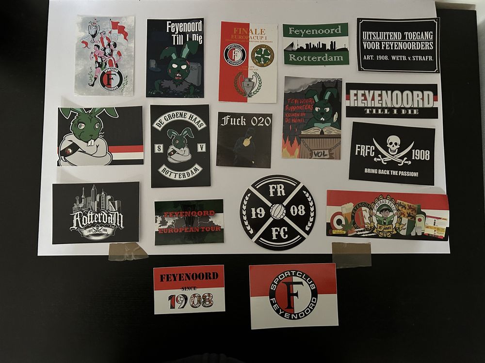 Coleção Stickers - Holanda Ultras