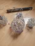 Lampa sufitowa kryształki