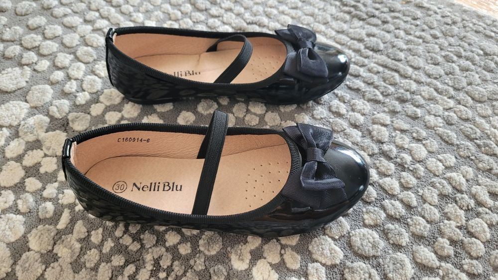 Botki czarne eleganckie 30