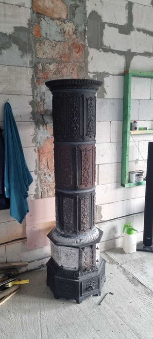 Антикварна Чугунна Буржуйка.