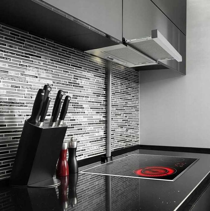 Okap podszafkowy srebrny 60 cm Smith&Brown  ZESTAW G-425