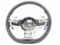 KIEROWNICA MULTIFUNKCYJNA CZARNA SKÓRA ŁOPATKI VW GOLF VII GTI R 5G0419091R