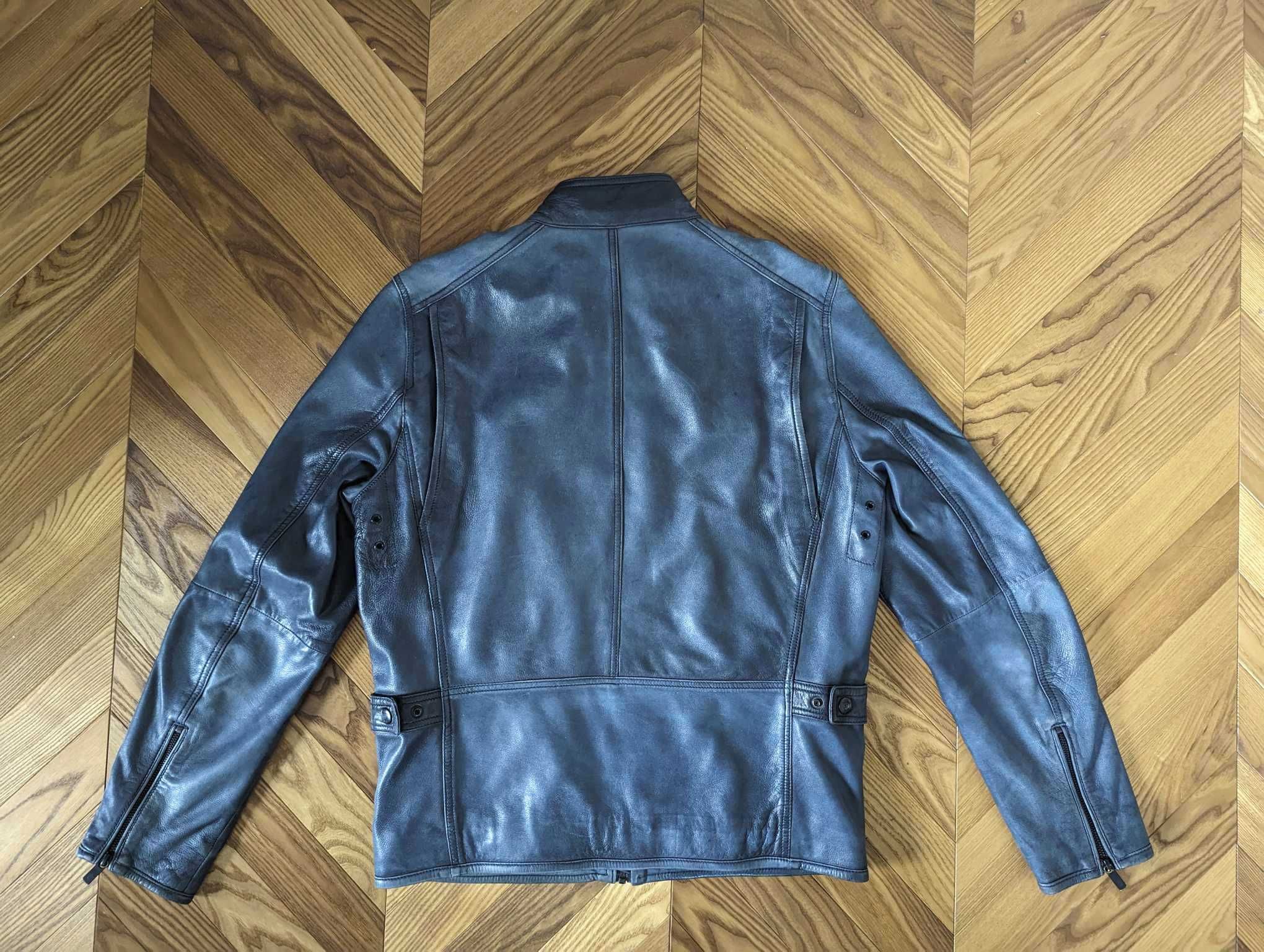 Kurtka skórzana Massimo Dutti - roz. M