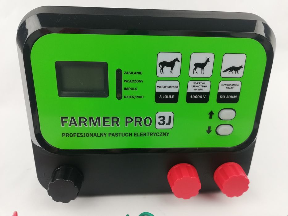 Elektryzator Pastuch elektryczny 3J dla Pies Koń Sarna