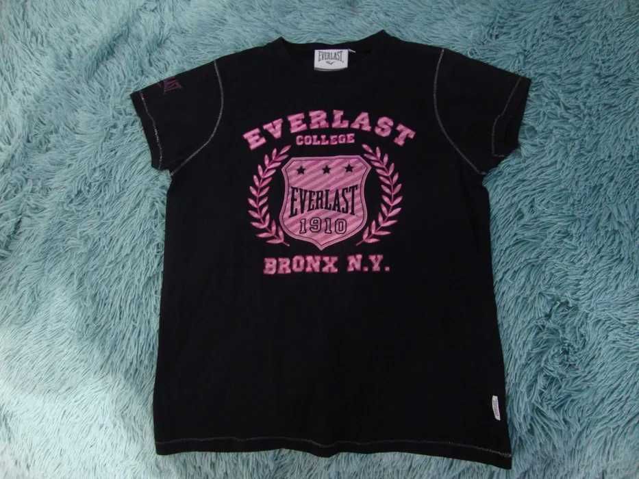 T-shirt EVERLAST bluzka bluzeczka damska krótki rękaw rozm. S ORYGINAŁ