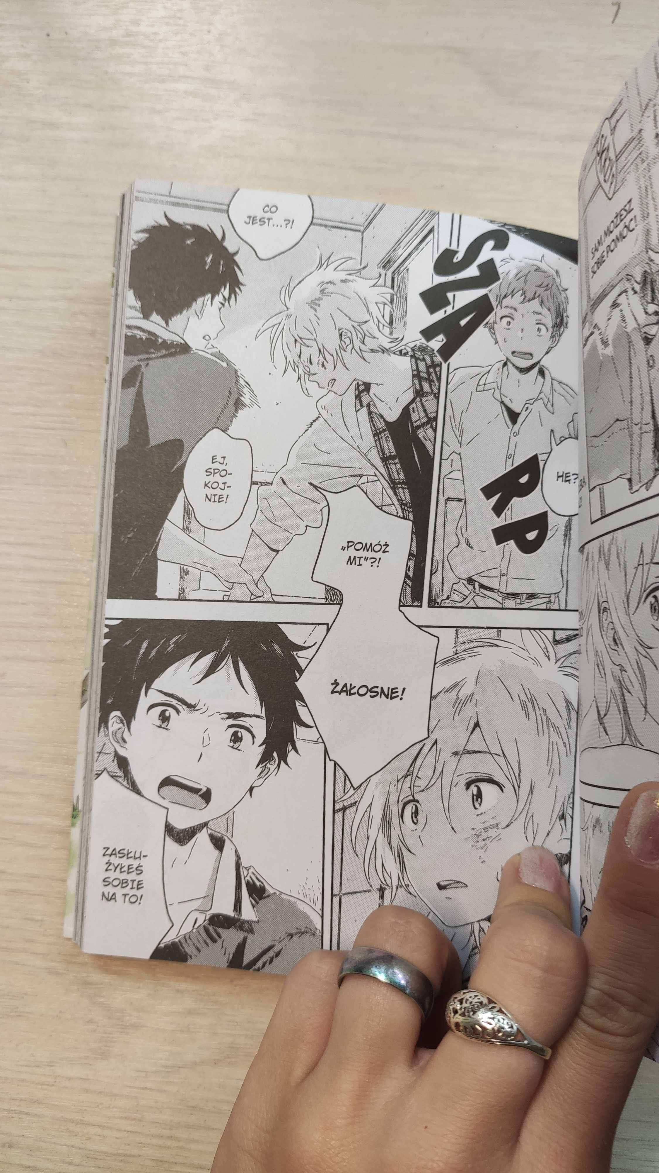 Manga "Kwiaty przykryte śniegiem"