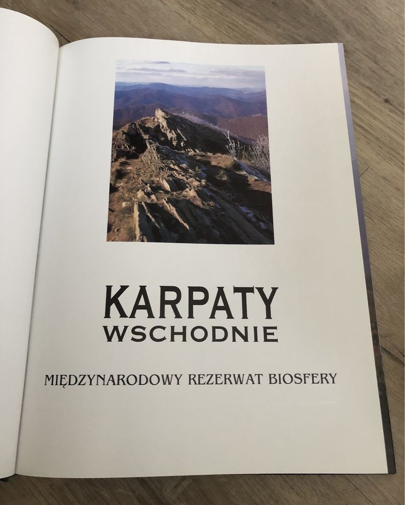 Duży Album ilustrowany Karpaty Wschodnie