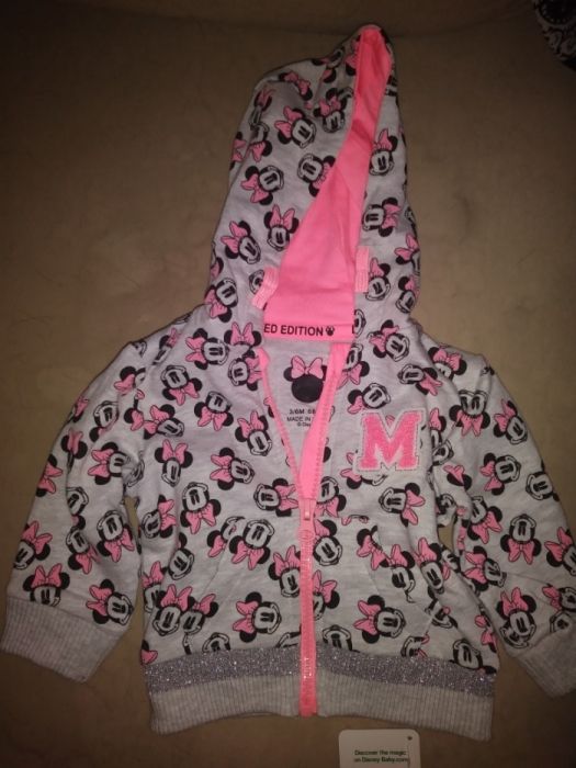 Nowa bluza 68 primark disney mini mouse