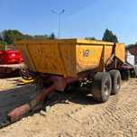 WYWROTKA VGM GD18 | KIPER  Przyczepa rolnicza VGM GD18 (SKORUPA) ładowność 18 ton, 2007 rok,