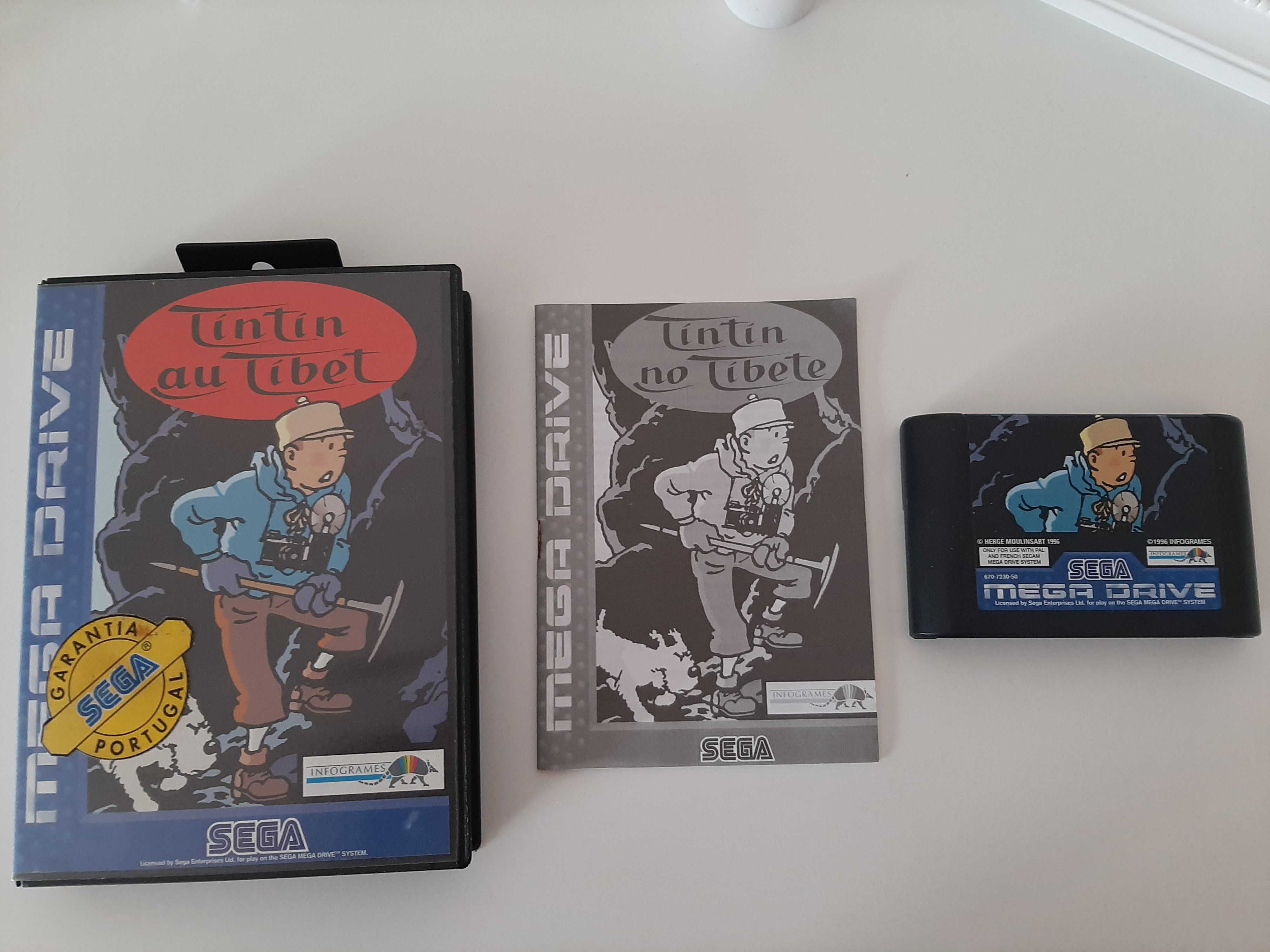 Tintin In Tibet (Sega Mega Drive)