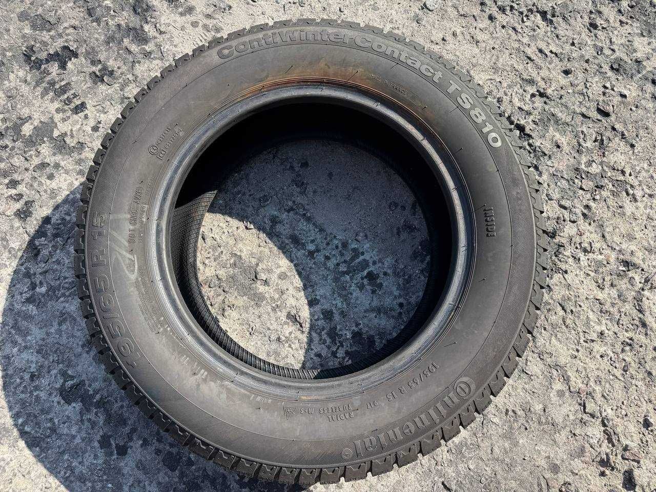 Шини зима 195/65/R15 Continental ContiWinterContact Ts810 8мм