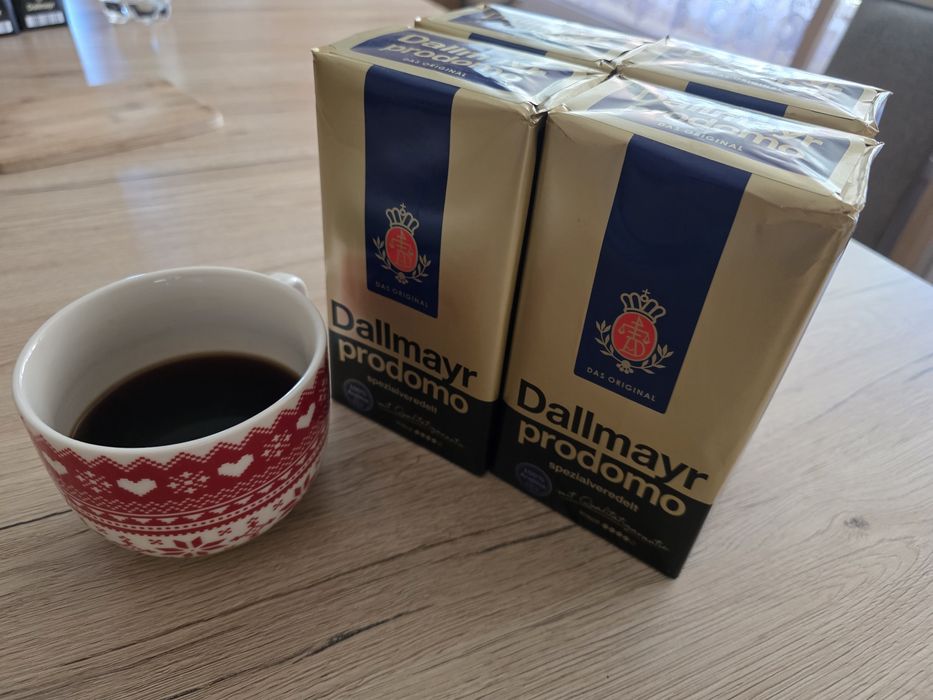 Kawa Dallmayr prodomo z Niemiec. 4 x500 g