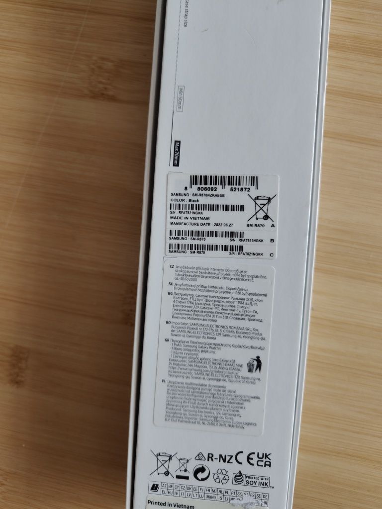 Smartwatch Samsung Galaxy Watch 4 40mm Czarny