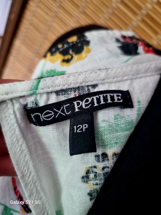Next Petite NOWA bluzka top 40 #Len koronka