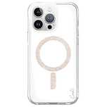Etui UNIQ Coehl Glace Magnetic Charging do iPhone 15 Pro - różowo-złot