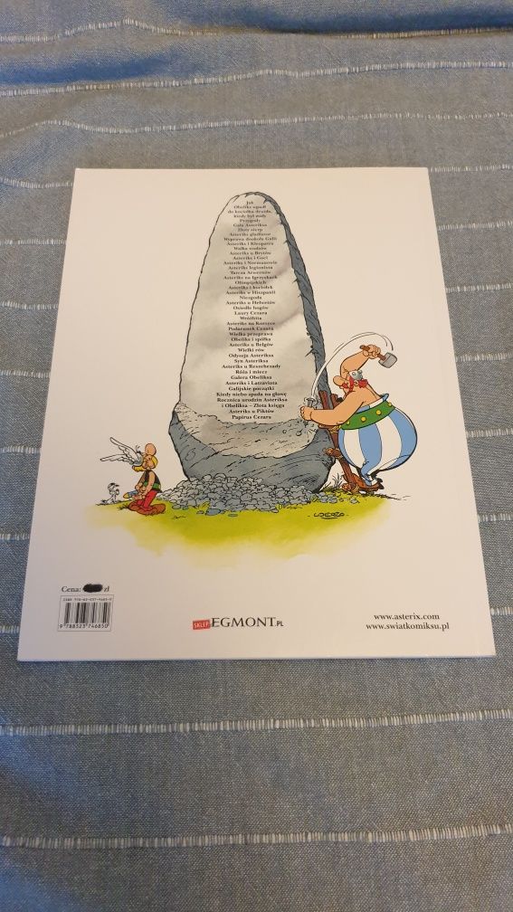 Asteriks na Igrzyskach olimpijskich tom 12 - Gościnny, Uderzo komiks