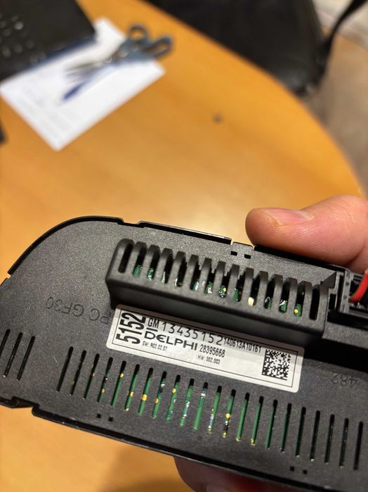 Opel Astra IV J Panel Klimatyzacji Podgrzewane fotele