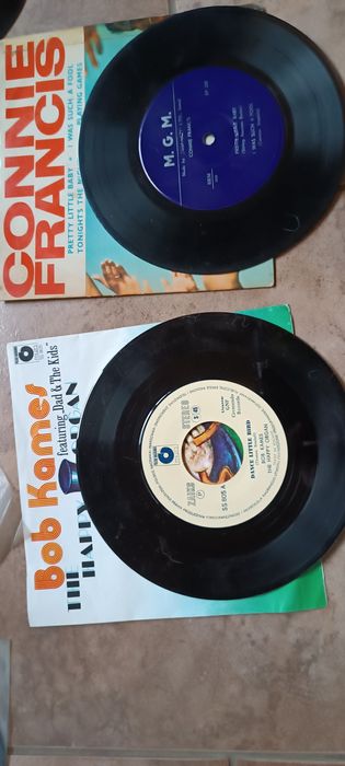 Płyty winylowe zabytkowe single