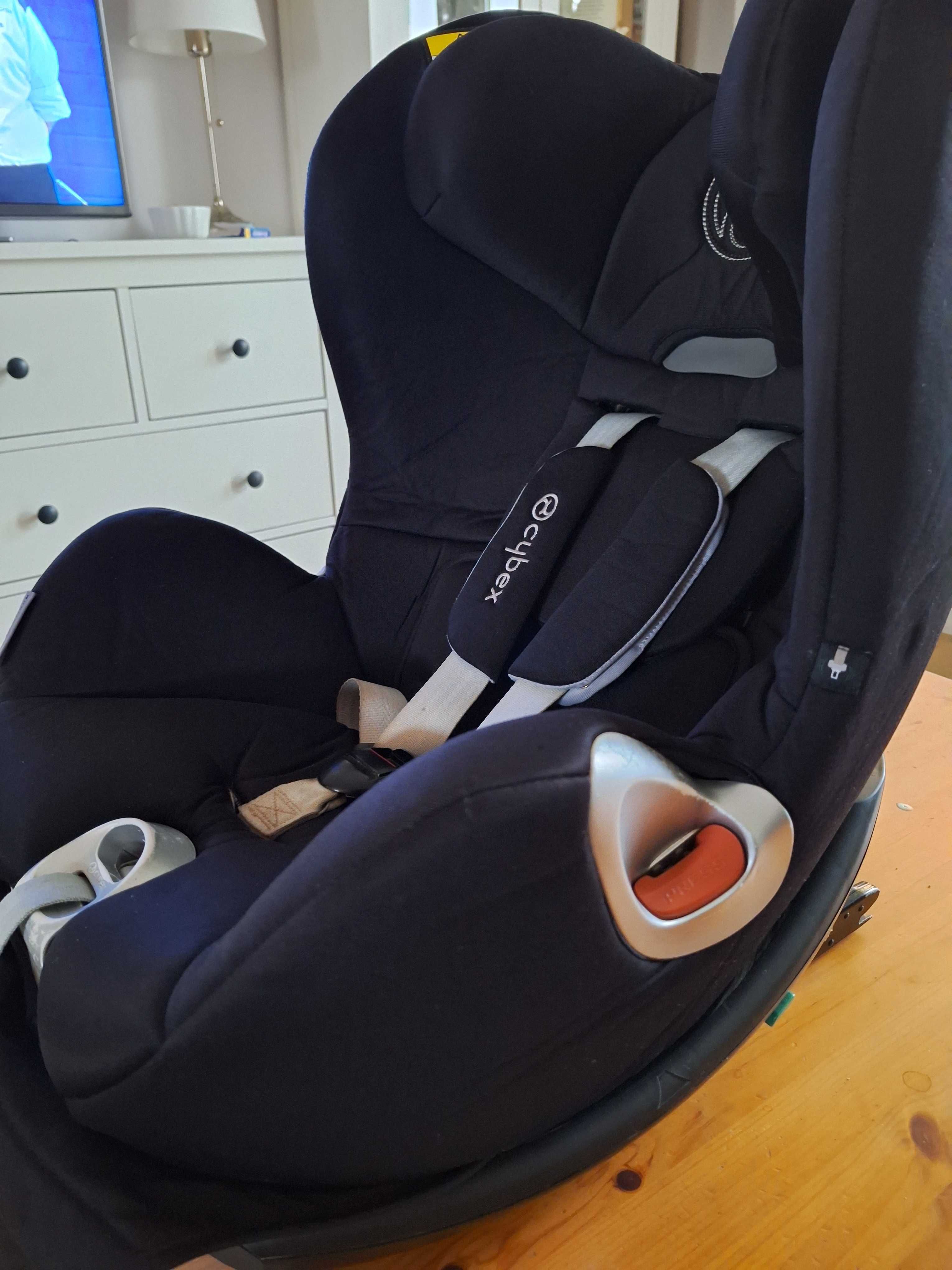 Fotelik samochodowy 0-18 cybex sirona platinum isofix 360