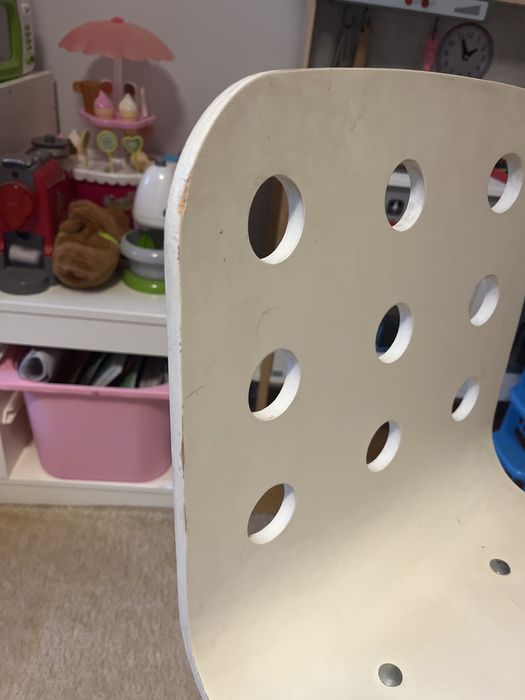 Ikea Dziecięce Krzesło Biurowe Biały