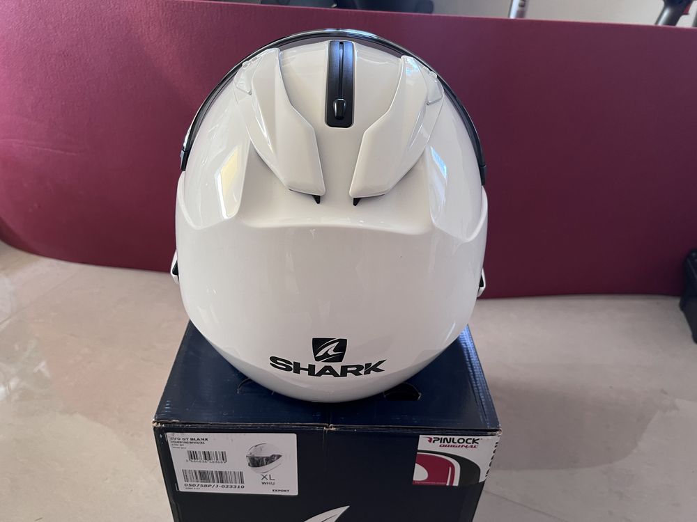 Kask szczękowy SHARK EVO GT BIAŁY