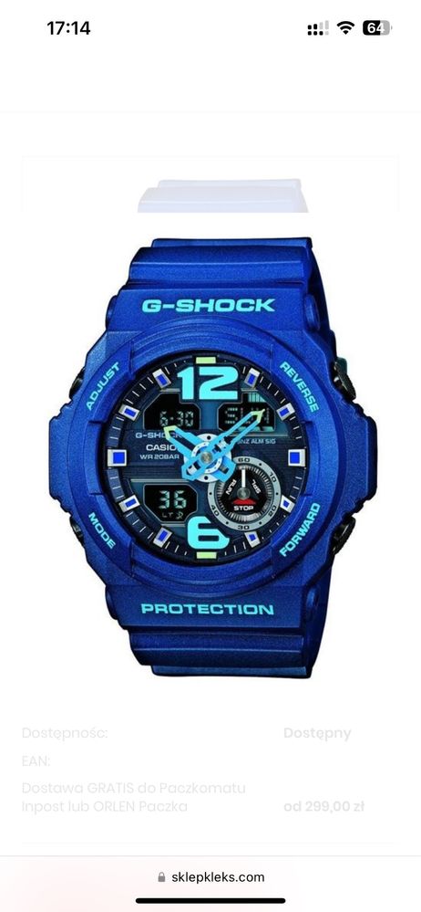 G-Shock Zegarek Casio G Shock GA-310