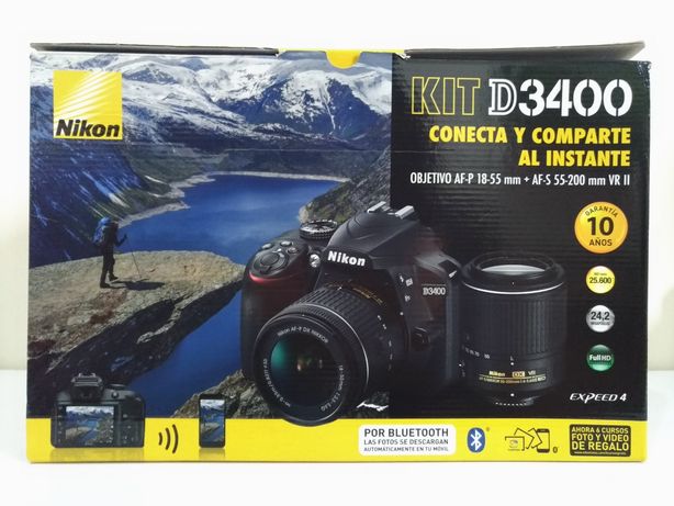 Nikon D3400 + Kit